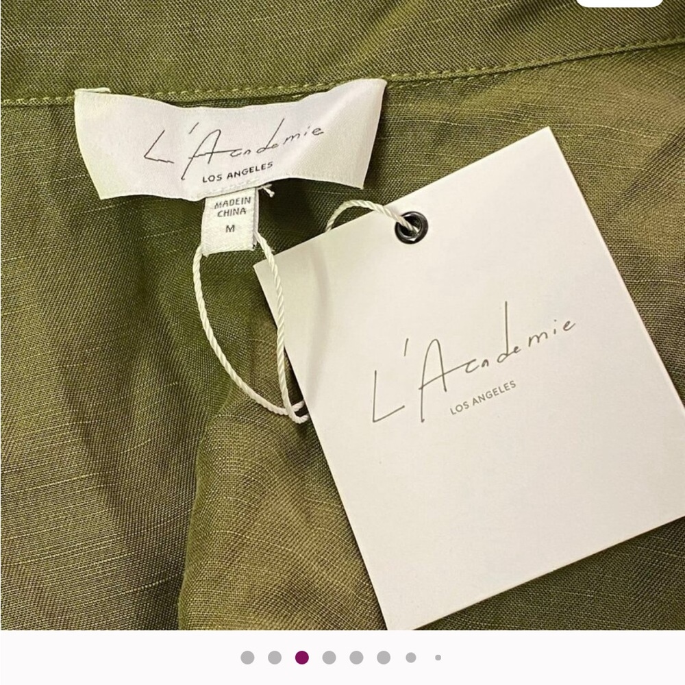 L'Academie Reed Jumpsuit in Green - Picture 3 of 10